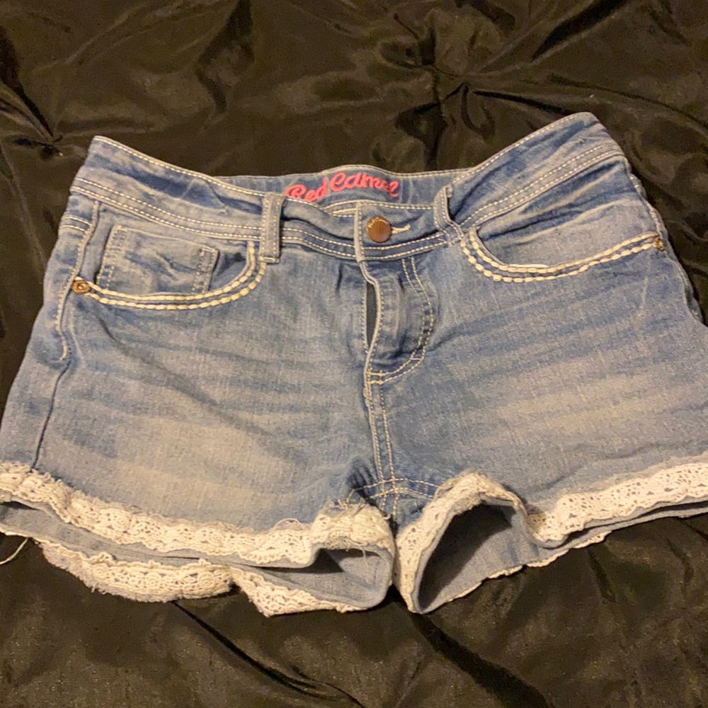 Girls Jean Shorts! Size 14!